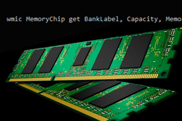Cómo saber el tipo de memoria RAM con comando CMD